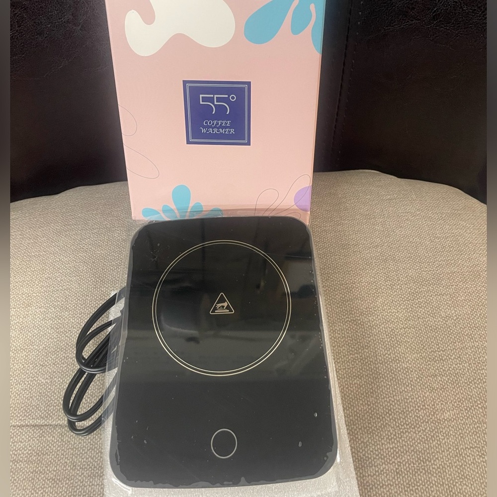 55degree electric coffee mug warmer- NIB